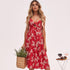 Bow tie suspender maxi dress - ROUTINE FASHION